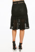 Lace Intricate Frill Hem Skirt - 3 Colours