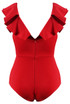 Frill Twist Front Bodysuit - 3 Colours