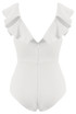 Frill Twist Front Bodysuit - 3 Colours