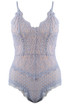 Floral Lace Crochet Scallop Bodysuit - 12 New Colours