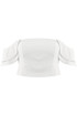 Tailored Bardot Tier Cap Sleeves Top - 5 Colours