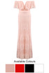 Bandeau Lace Scallop Maxi Dress - 4 Colours