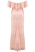 Bandeau Lace Scallop Maxi Dress - 4 Colours