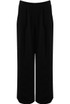 Pleated Straight Leg Trousers - 3 Colours