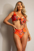 Floral High Leg Bikini Set - 4 Colours