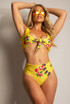 Floral High Leg Bikini Set - 4 Colours