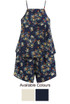 Floral Printed Swing Cami & Shorts Co-Ord - 2 Colours
