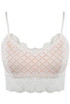 Lace Eyelash Lined Bralet  - 3 Colours