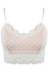 Lace Eyelash Lined Bralet  - 3 Colours