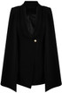 Longline Cape Blazer - 3 Colours