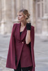 Longline Cape Blazer - 3 Colours