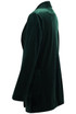 Velvet Longline Overcoat - 3 Colours