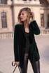 Velvet Longline Overcoat - 3 Colours