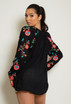 Floral Embroidered Tunic - 2 Colours