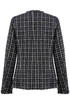 Tweed Pearls Button Box Blazer - 4 Colours