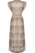 Printed Cross Over Asymmetric Dress - 2 Colours