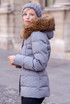 Belted Layered Fur Hood Puffer Jackets - 4 Colours