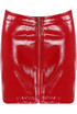 Vinyl Zip Up Mini Skirt - 3 Colours