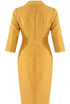 Belted Lapel Bodycon Dress - 4 Colours