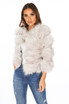 Cropped Super Soft Faux Fur Tier Coat - 8 Colours