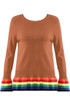 Rainbow Hemline Jumpers - Mixed Colour Pack