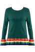 Rainbow Hemline Jumpers - Mixed Colour Pack