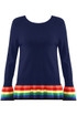 Rainbow Hemline Jumpers - Mixed Colour Pack