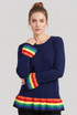 Rainbow Hemline Jumpers - Mixed Colour Pack