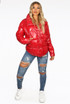 Shiny Funnel Neck Puffer Jacket - 2 Colours