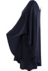 One Shoulder Cape Sleeve Dress - 3 Colours