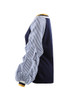 Deep V Neck Stripes Sleeves Jumper - 3 Colours