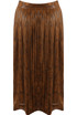 Snake Print Pleated Maxi Skirt - 2 Colours