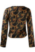 Loop Chain Twist Front Blouse - 3 Colours