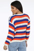 Horizontal Knitted Stripes Jumper
