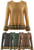 Frill Hem Knitted Jumper - Mix Colours Pack