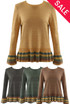 Frill Hem Knitted Jumper - Mix Colours Pack