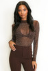 Crystal Mesh Bodysuit 