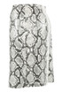 PU Snake Pattern Vinyl Skirt