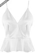 Satin Frill Hem Cami