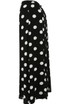 Polka Dot Wrap Over Culottes