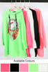 Eagle & Spikes Trim Hooded Dress