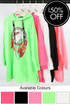 Eagle & Spikes Trim Hooded Dress