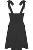 Pinafore Dress With Frill Hem - 4 Colours