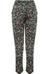 Floral Print Tie Up Trousers