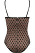 Lace Trim Padded Bodysuits