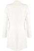Asymmetric Double Button Blazer Dress 