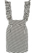 Monochrome Print Pinafore Dress - 2 Prints