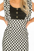Monochrome Print Pinafore Dress - 2 Prints