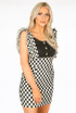 Monochrome Print Pinafore Dress - 2 Prints
