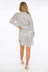 Satin Tie Up Shirt Dress - 4 Colours